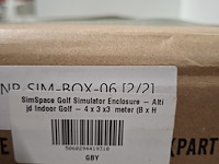 Indoor golf slagkooi simspace golf enclosures, simulator enclosure - afbeelding 5 van  7