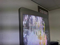 Indoor led poster display met verrijdbare voet - afbeelding 3 van  4