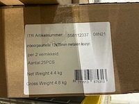 Indoor paumelle 12x75mm (650x) - afbeelding 2 van  3