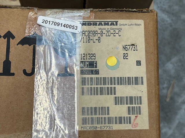 Indramat - partij servomotoren mac-serie (5x) - afbeelding 5 van  6