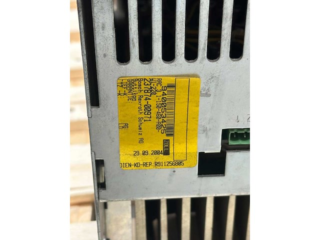 Indramat - rac 3.1-150-460-a00-w1-220 - rac 3 main spindle drive - afbeelding 4 van  7