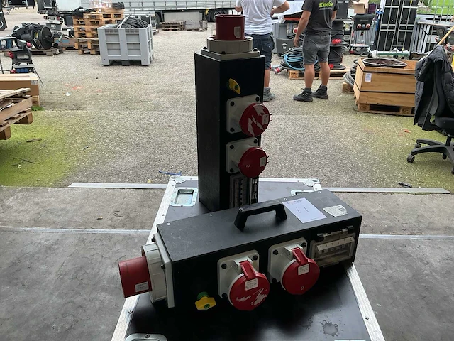 Indu electric 125a stroom verdeler bouwaansluitkast (2x) - afbeelding 1 van  5