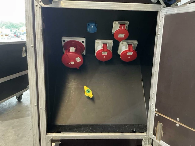 Indu electric 125a stroomverdeler bouwaansluitkast - afbeelding 2 van  9