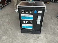 Indu electric 400a powerlock verdeler in flightcase - afbeelding 5 van  5