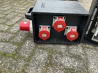 Indu electric 63a stroomverdeler bouwaansluitkast (2x) - afbeelding 2 van  3