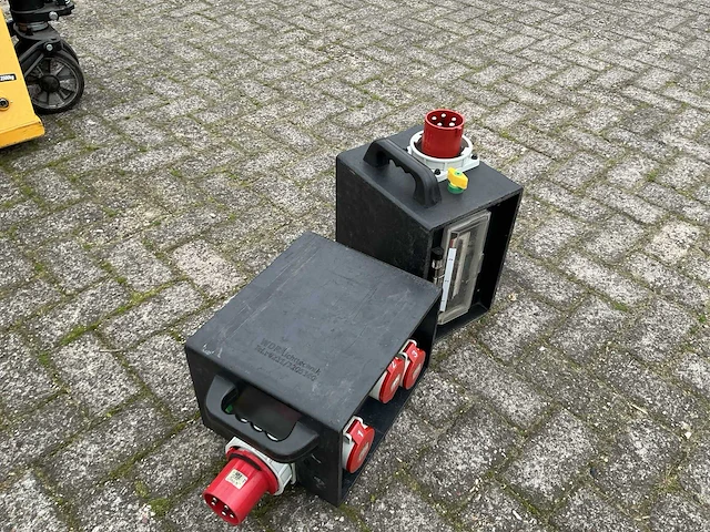 Indu electric 63a stroomverdeler bouwaansluitkast (3x) - afbeelding 4 van  4