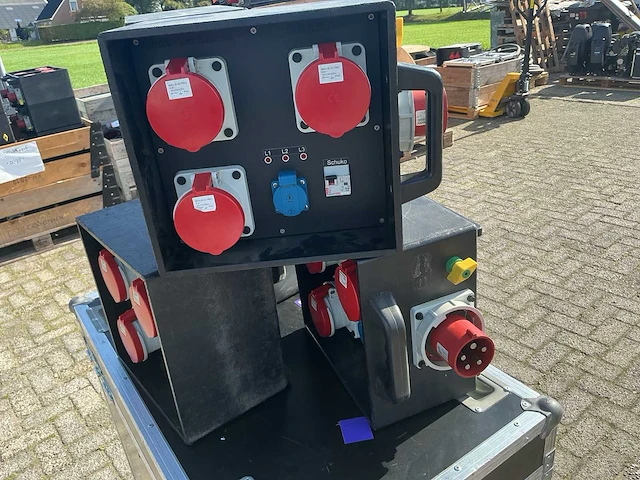 Indu electric 63a stroomverdeler bouwaansluitkast (5x) - afbeelding 2 van  2