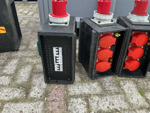 Indu electric 63a verdeler bouwaansluitkast (4x) - afbeelding 3 van  3