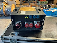 Indu electric 63ampere krachtstroom verdeel kast - afbeelding 1 van  4