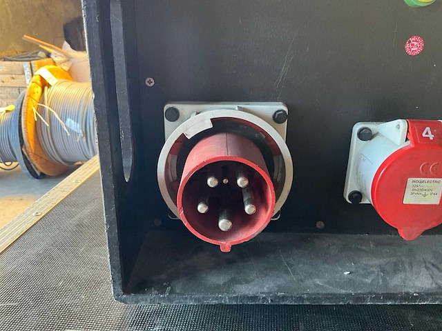 Indu electric 63ampere krachtstroom verdeel kast - afbeelding 4 van  4