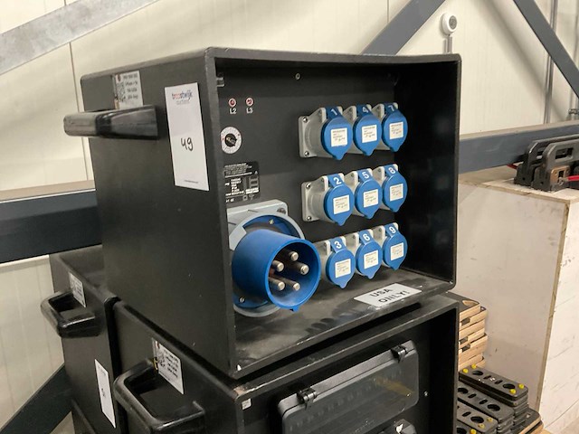 Indu electric stroomverdeelkast (2x) - afbeelding 3 van  6