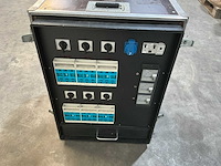 Indu elektrische lra400 400a powerlock-verdeler in flightcase - afbeelding 4 van  5