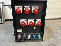 Indu elektrische lra400 400a powerlock-verdeler in flightcase - afbeelding 2 van  5