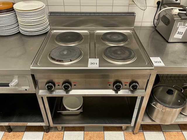 Inductie fornuis 4pits - afbeelding 1 van  5