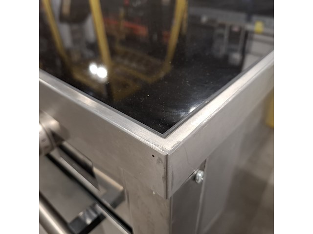 Inductie fornuis 6pits met heteluchtoven, pelgrim, if960rvs, 2023 - afbeelding 5 van  13