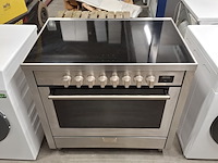 Inductie fornuis 6pits met heteluchtoven, pelgrim, if960rvs, 2023 - afbeelding 6 van  13