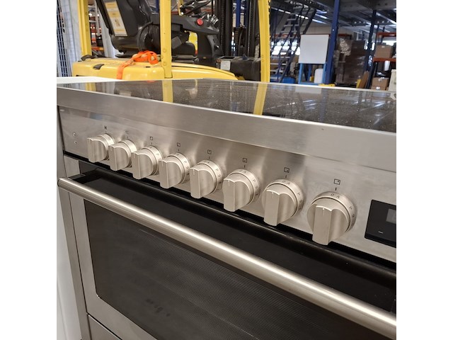 Inductie fornuis 6pits met heteluchtoven, pelgrim, if960rvs, 2023 - afbeelding 8 van  13