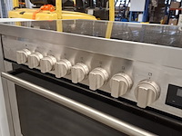 Inductie fornuis 6pits met heteluchtoven, pelgrim, if960rvs, 2023 - afbeelding 8 van  13