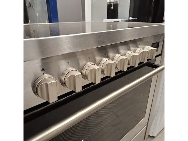 Inductie fornuis 6pits met heteluchtoven, pelgrim, if960rvs, 2023 - afbeelding 9 van  13