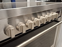 Inductie fornuis 6pits met heteluchtoven, pelgrim, if960rvs, 2023 - afbeelding 9 van  13