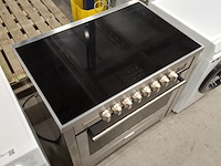 Inductie fornuis 6pits met heteluchtoven, pelgrim, if960rvs, 2023 - afbeelding 11 van  13