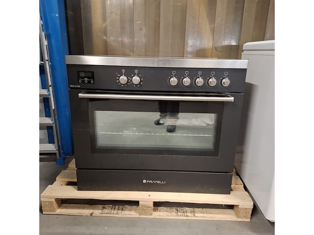 Inductie fornuis ( showroom model ), fratelli, 90100-60, zwart - afbeelding 1 van  10