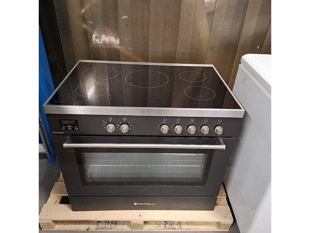 Inductie fornuis ( showroom model ), fratelli, 90100-60, zwart - afbeelding 3 van  10