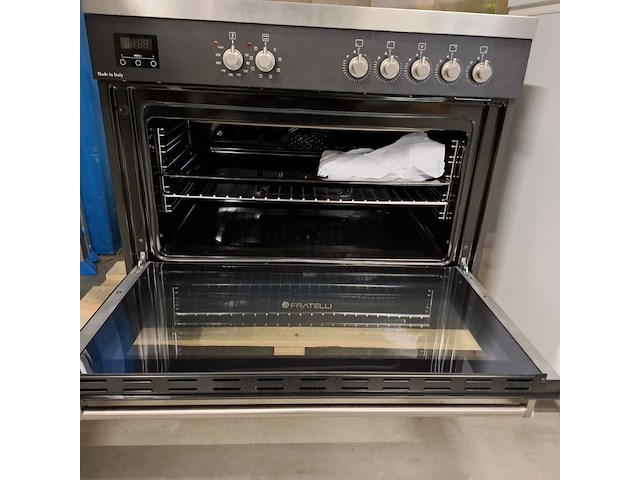 Inductie fornuis ( showroom model ), fratelli, 90100-60, zwart - afbeelding 7 van  10