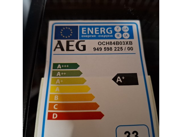 Inductie inbouw plaat + afzuiger, aeg a+, och84b03xb, 2026 - afbeelding 5 van  14