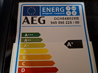 Inductie inbouw plaat + afzuiger, aeg a+, och84b03xb, 2026 - afbeelding 5 van  14