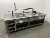 Inductie kook- en bakeiland