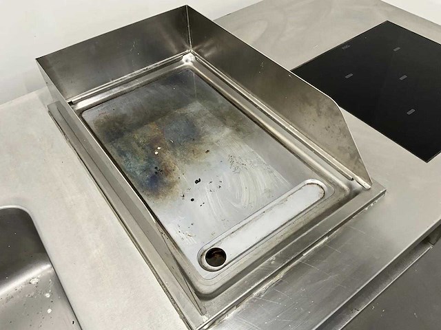 Inductie kook- en baklijn met spoelbak - afbeelding 4 van  16