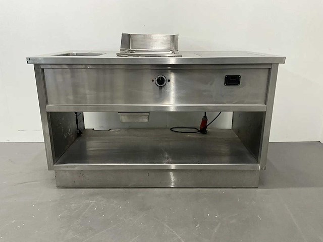 Inductie kook- en baklijn met spoelbak - afbeelding 8 van  16