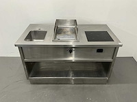 Inductie kook- en baklijn met spoelbak - afbeelding 16 van  16