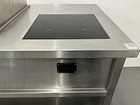 Inductie kook- en baklijn met spoelbak - afbeelding 7 van  16