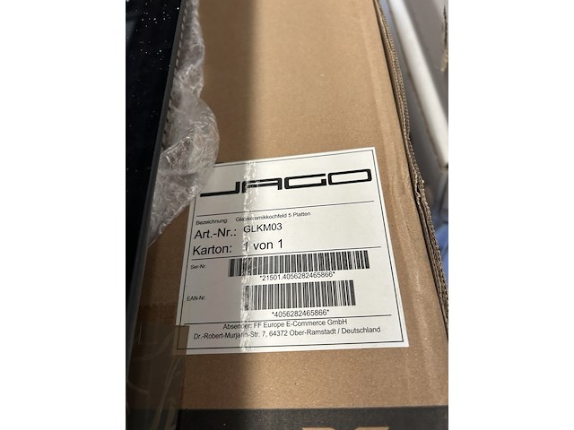 Inductie kookplaat 5 pits, jago - afbeelding 4 van  4