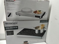 Inductie kookplaat en 1x warmhoudplaat - afbeelding 1 van  3