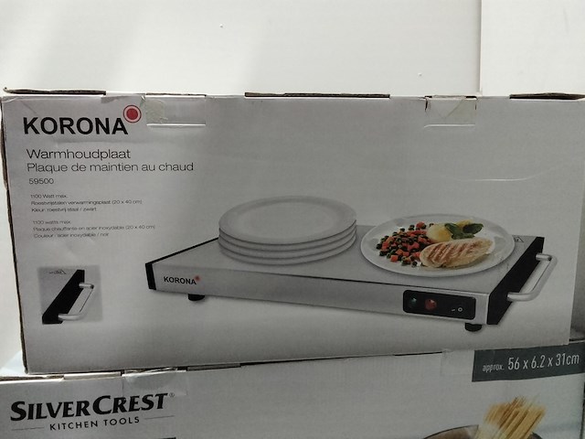 Inductie kookplaat en 1x warmhoudplaat - afbeelding 3 van  3