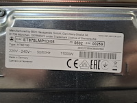 Inductie kookplaat inbouw, siemens demo model, et875lmp1d - afbeelding 8 van  10