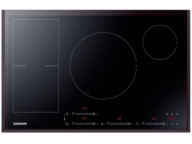 Inductie kookplaat, samsung, nz84f7nc6ab, zwart - afbeelding 3 van  5