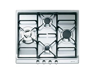 Inductiekookplaat smeg, cortina si764pom, crème - afbeelding 1 van  2