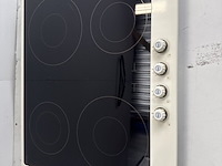 Inductiekookplaat, smeg, cortina si764pom, crème - afbeelding 2 van  2