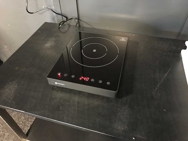 Inductiekookplaat zwart - afbeelding 1 van  1