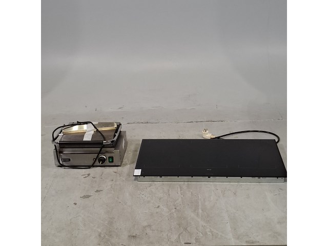 Inductieplaat en contactgrill, o.a aeg / hendi - afbeelding 1 van  10