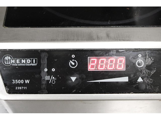 Inductieplaat hendi, max. 3500 w. - afbeelding 3 van  3