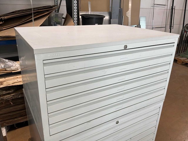 Indufec gereedschapkast / lade kast (2x) - afbeelding 3 van  6
