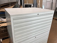 Indufec gereedschapkast / lade kast (2x) - afbeelding 3 van  6