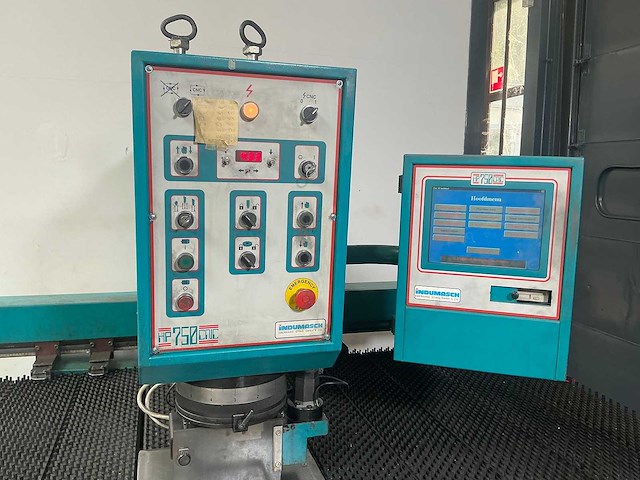 Indumasch - hp 750 cnc/z - punch nibbling machines - 1999 - afbeelding 15 van  18