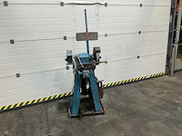 Industrial pillar grinder double slijpsteen - afbeelding 1 van  8