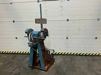 Industrial pillar grinder double slijpsteen - afbeelding 5 van  8